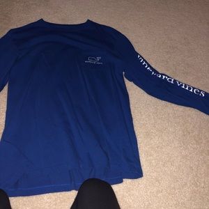 Blue Vineyard Vines Long Sleeve